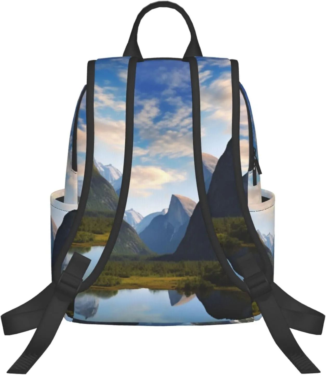 Laptop Backpack 14.7 Inch with Compartment National Park Laptop Bag Lightweight Casual Daypack for Travel