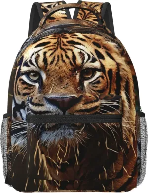 Laptop Backpack for Men Women Lightweight Travel Backpack Leopard in the woods Daypack Laptop Bag for Travel