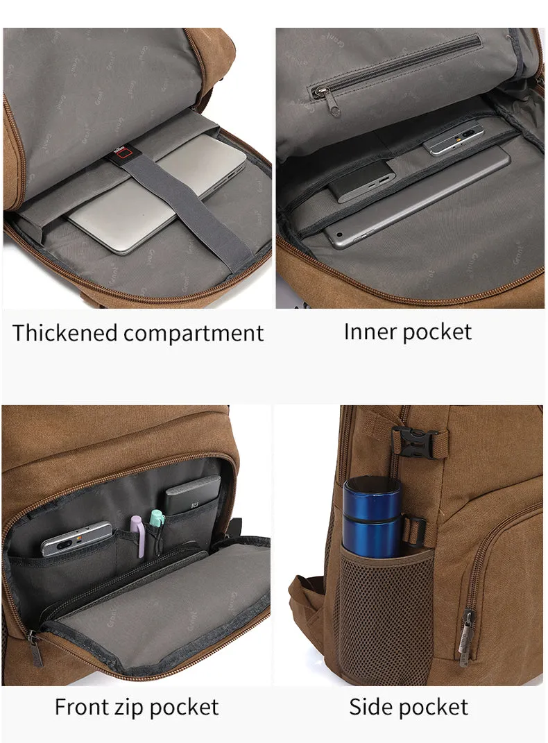 Laptop Backpack with Charging Cable