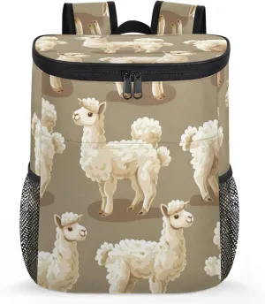 Large Waterproof Insulated Cooler Backpack, Leak Proof Backpack 30 Cans, Lightweight Cooler Bag for Camping