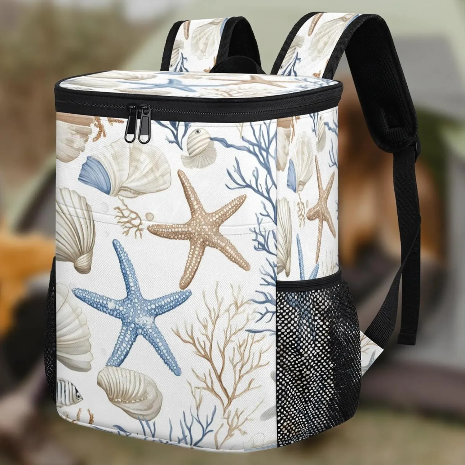 Large Waterproof Insulated Cooler Backpack, Leak Proof Cooler Backpack for Camping, Picnic Travel Outdoor