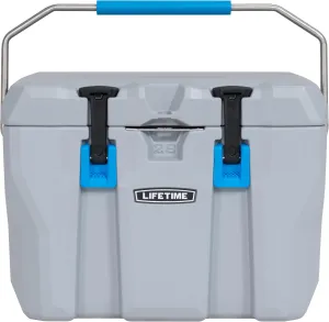 Lifetime 28 Quart Hard Cooler, High Performance Ice Chest, Made in USA