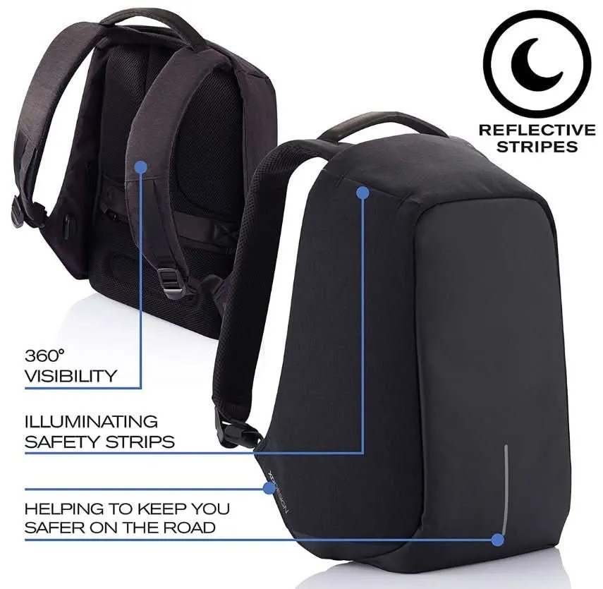Lightweight Anti-Theft Waterproof Backpack with USB Port
