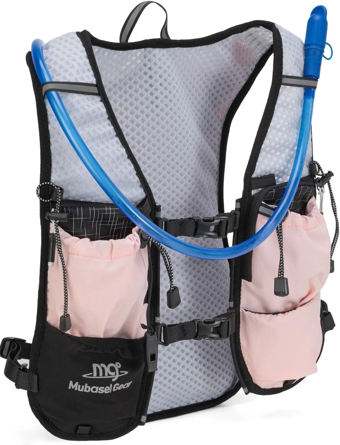 Lightweight Running Vest for Women & Men Hydration Backpack Pack with 1.5L Water Bladder Bag Running Gear Accessories for Hiking Marathon Trail Cycling