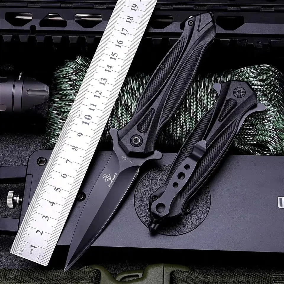 Limited edition range New Year sale Steel Blade Nylon Tactical Folding Use Outdoor Knife Compact Alloy 5CR13MOV Stainless Aluminum Sharp Durable Cover Handle EDC