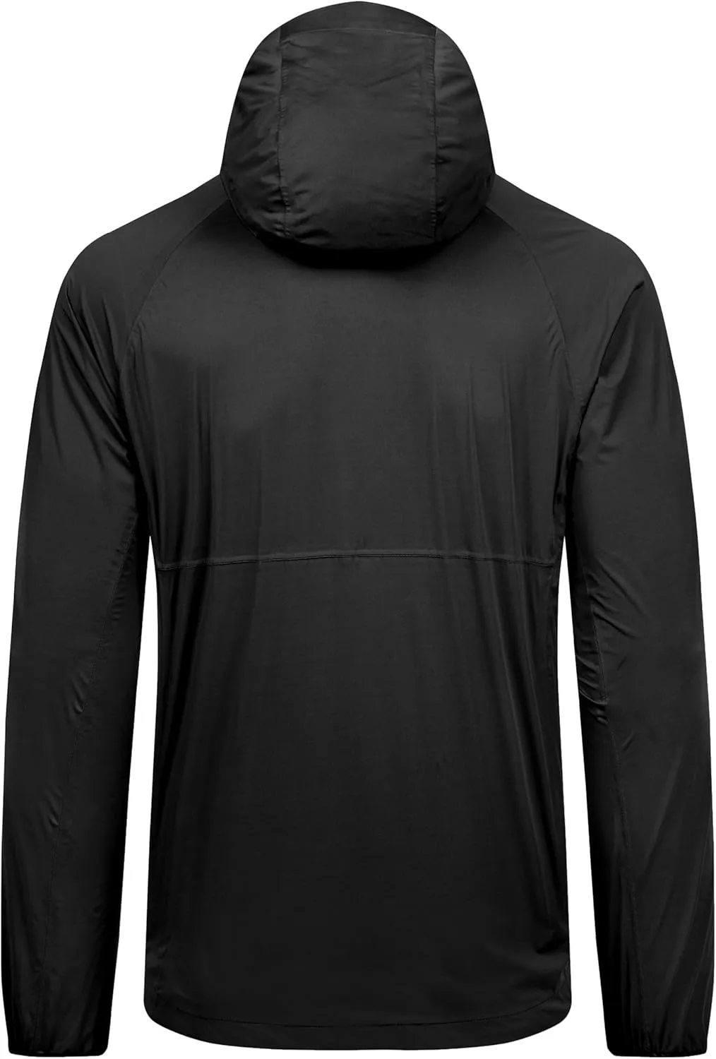 Little Donkey Andy Mens Ultra Light Rain Jacket, Stretch Waterproof Raincoat with Hood for Hiking, Running