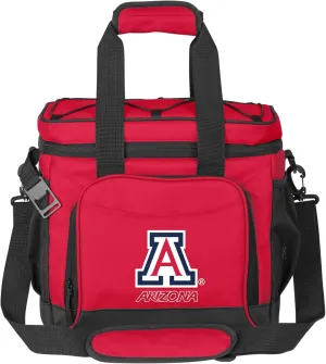 Logo Brands NCAA Flex 24-Can Cooler - Heat-Sealed Leak-Proof Lining, Built-in Bottle Opener, Adjustable Shoulder Strap- Great for Tailgates & Picnics