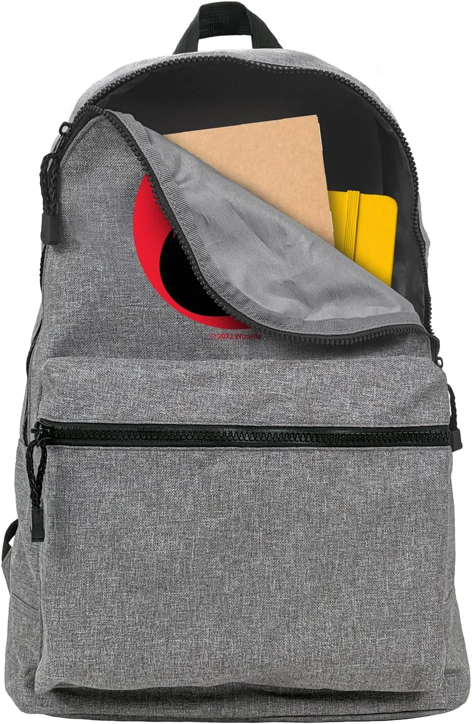 LOGOVISION Magic The Gathering Red Mana Symbol Lightweight Backpack for Work School Daily Use Packable for Travel