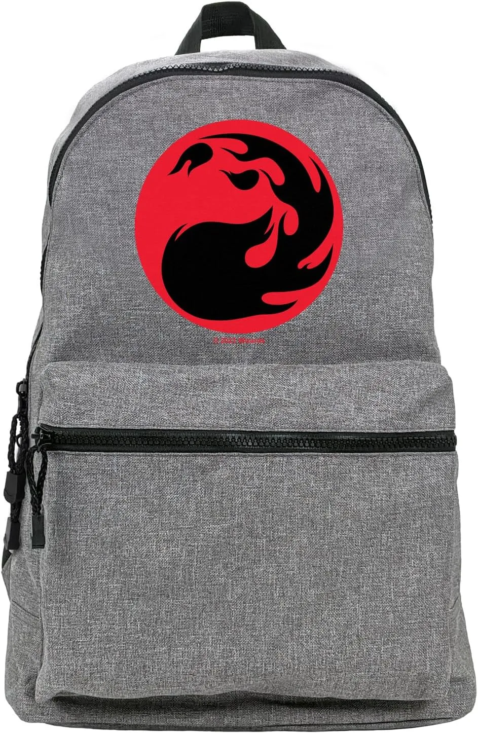 LOGOVISION Magic The Gathering Red Mana Symbol Lightweight Backpack for Work School Daily Use Packable for Travel
