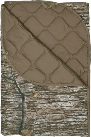 LOOGU ENTS Camo Blanket Water-Resistant Poncho Liner for Outdoor Camping, Hiking, Hunting, Survival, Backpacking, Picnicking, Fishing Trips