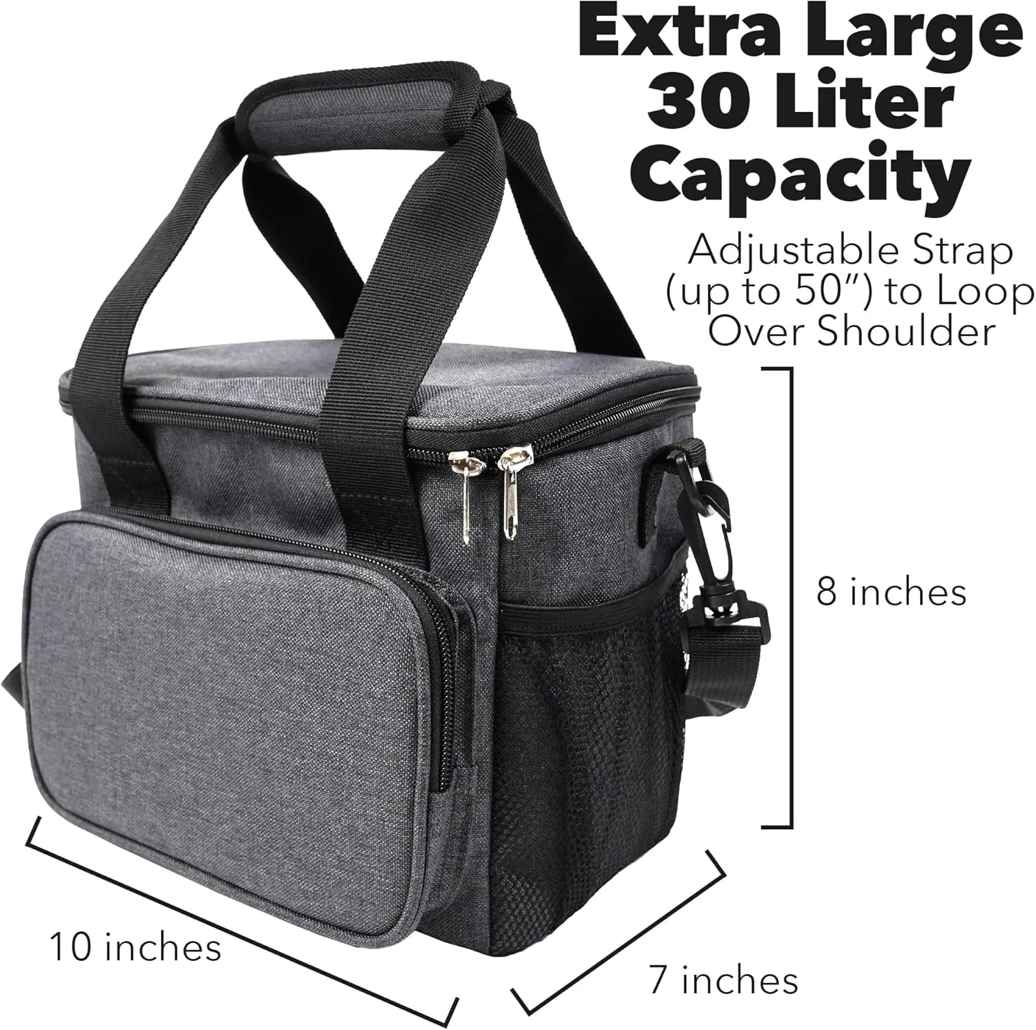 Lord of the Rings The Prancing Pony Soft Insulated Cooler Bag, Large Lunch Bag, Lightweight, Thermal and Reusable for Office, Picnic, Beach
