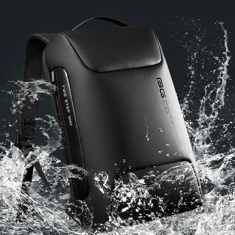 Luxora Anti-Theft Waterproof Backpack with USB Charging