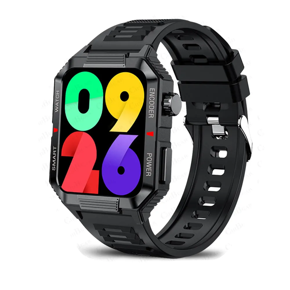 Luxury NFC GPS Smartwatch – 1.99" AMOLED Screen with Bluetooth Calling, 120  Sports Modes, Weather Data, and Waterproof Design for Outdoor Fitness and Daily Life