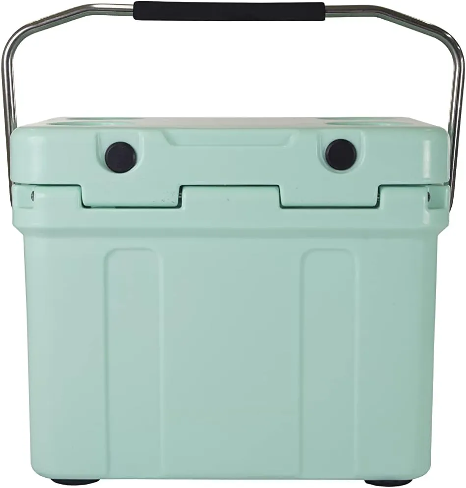 Mammoth Coolers Cruiser Series, Insulated Hard Ice Chest with Durable Double-Walled Rotomolded Construction, Great for On-The-Go Recreational Activities (Cruiser 20, Seafoam Green)