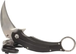 MASALONG kni250 falcon folding claw pocket survival tactical knife D2 steel blade (silver blade)