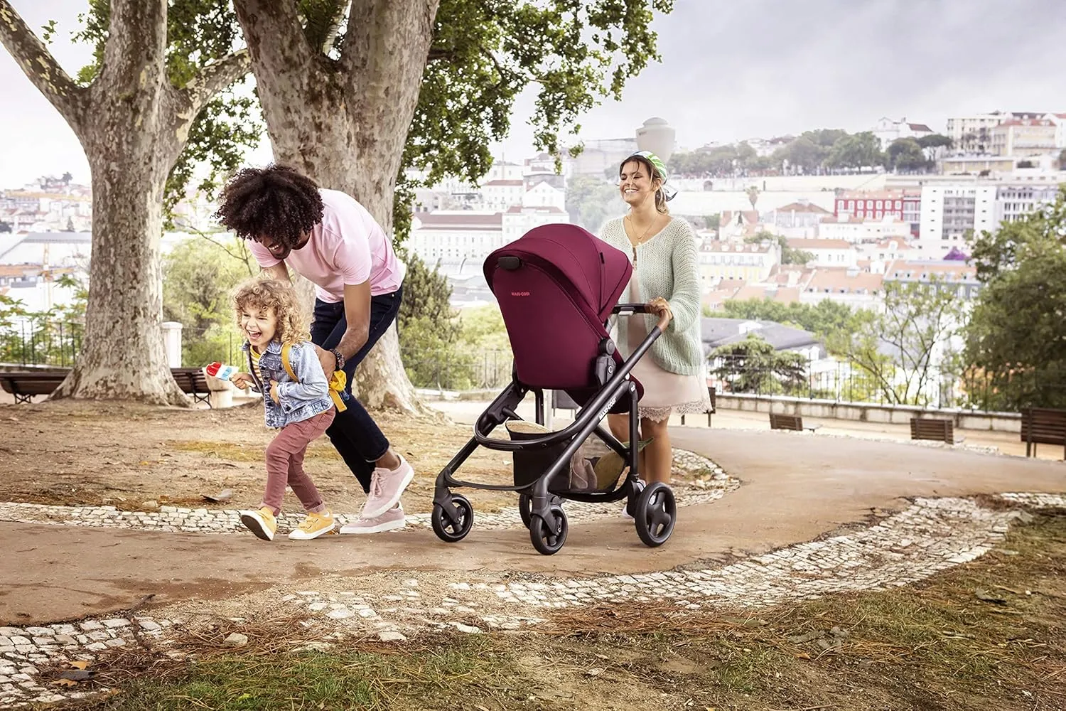 Maxi-Cosi Tayla Stroller, Modular Lightweight Stroller Seat, Parent or World Facing, Essential Black