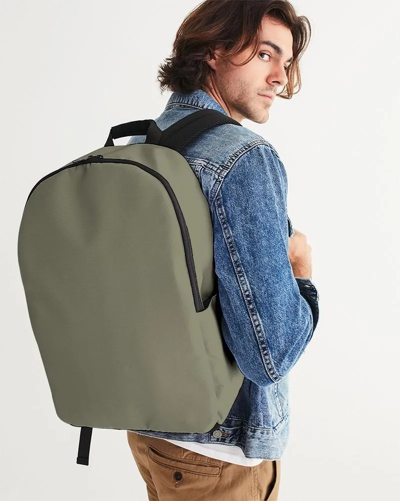 Medium Dark Yellow Waterproof Backpack | Medium Dark Pale Pastel Yellow | C0M0Y30K60