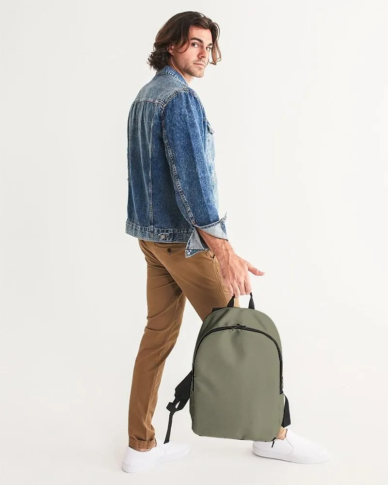 Medium Dark Yellow Waterproof Backpack | Medium Dark Pale Pastel Yellow | C0M0Y30K60