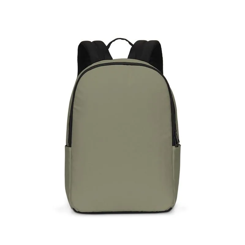 Medium Dark Yellow Waterproof Backpack | Medium Dark Pale Pastel Yellow | C0M0Y30K60