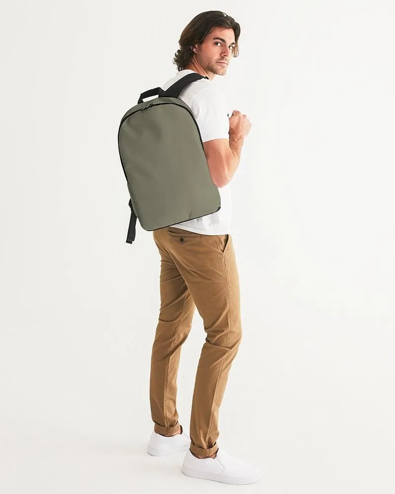 Medium Dark Yellow Waterproof Backpack | Medium Dark Pale Pastel Yellow | C0M0Y30K60