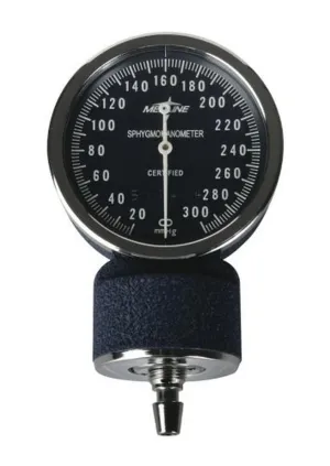 Medline Premier Handheld Aneroid Luminous Gauge, Precision Blood Pressure Monitor with Clear Dial Display