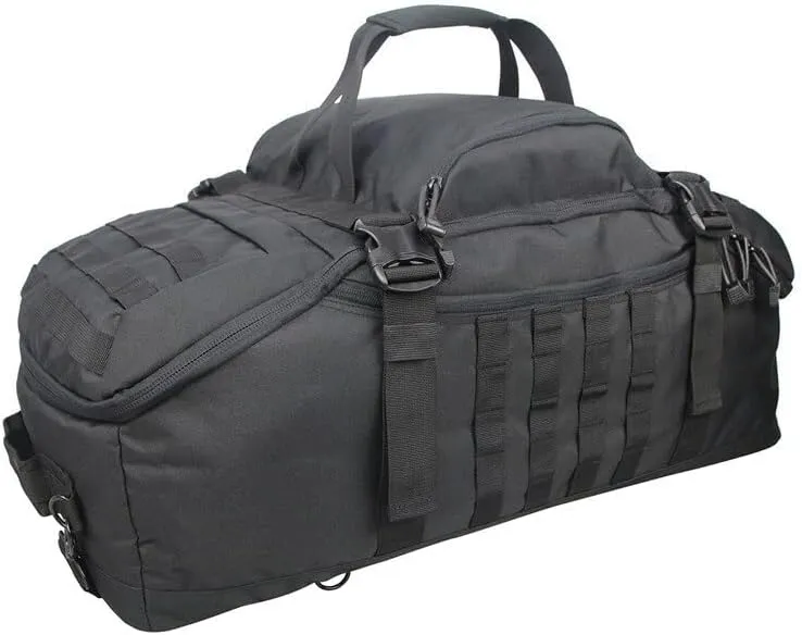 Men Army Sport Gym Bag Tactical Waterproof Backpack Camping Backpacks Sports Travel Bags, Black, S 40Litres, Backpacks