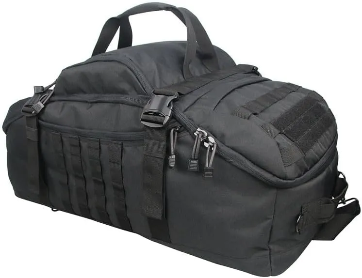 Men Army Sport Gym Bag Tactical Waterproof Backpack Camping Backpacks Sports Travel Bags, Black, S 40Litres, Backpacks