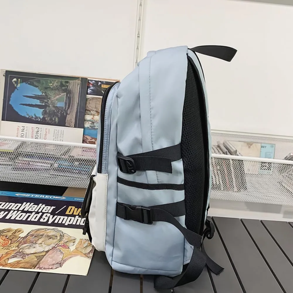 Men's and Women's Fashion Casual Large-capacity Backpack Ultra-light Wear-resistant Backpack Waterproof Travel Bag (Green,Large)