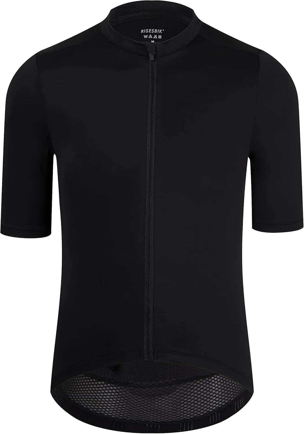 Men's Cycling Jersey Zipper Pocket Short Sleeve Lightweight Aero Race Fit Bike Jersey, UPF 50  Biking Cycling Shirt