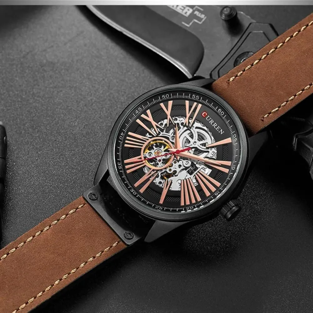 Men's Watch Waterproof Hollow Fully Automatic Mechanical Watch