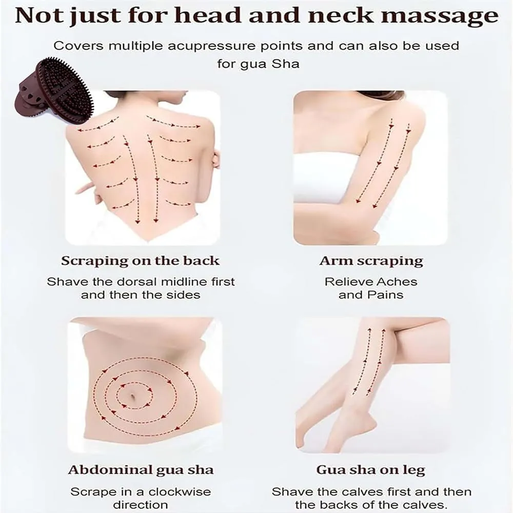 Meridian Brush,Meridian Brush Massage Body,Whole Body Relaxation Massage Comb for Body and Leg Relaxation, Soothing Muscles to Relieve Fatigue (D 2pcs with Essential Oil)