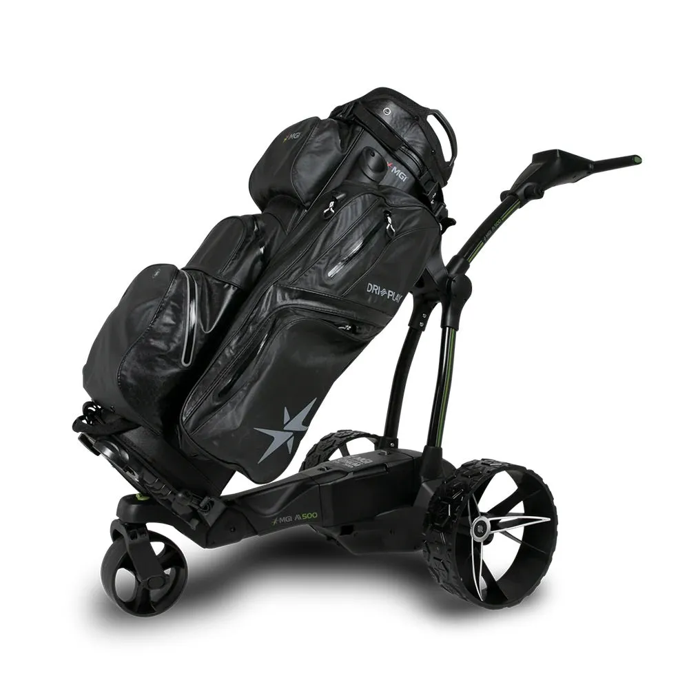 MGI Ai 500 Electric Assisted GPS Golf Push Cart with 40,000 Preloaded Courses