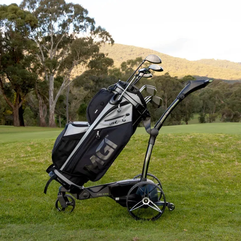 MGI Ai 500 Electric Assisted GPS Golf Push Cart with 40,000 Preloaded Courses