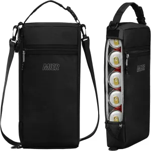 MIER Golf Cooler Bag Insulated Soft Cooler Bag Golf Accessories for Men 9 Cans Portable Beer Cooler Sleeve for Picnic Beach Outdoor Activities