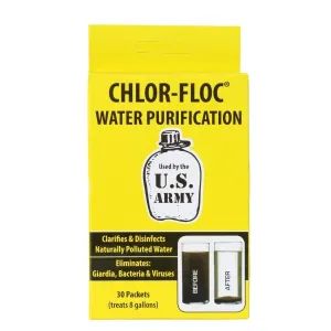Military Water Purification Chlor-Floc