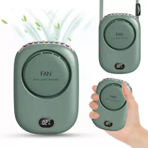 Mini USB Portable Hanging Neck Fan Electric Air Conditioner Air Cooler 3 Colors