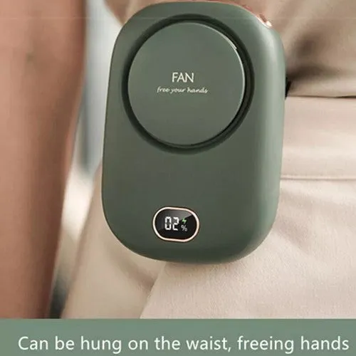 Mini USB Portable Hanging Neck Fan Electric Air Conditioner Air Cooler 3 Colors