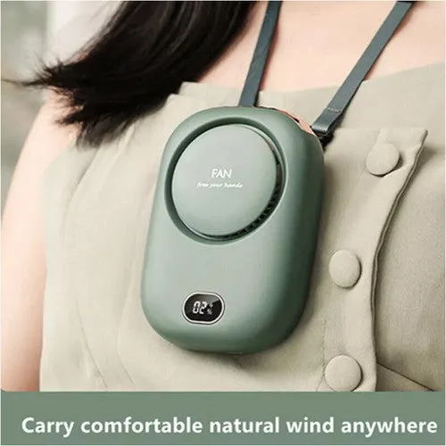 Mini USB Portable Hanging Neck Fan Electric Air Conditioner Air Cooler 3 Colors