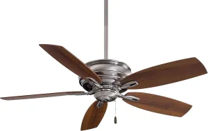 Minka-Aire F614-PW, Timeless Pewter Energy Star 54" Ceiling Fan