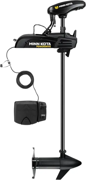 Minn Kota PowerDrive Bow-Mount Trolling Motor, 55 Lb. Thrust, 54 in. Shaft, Freshwater