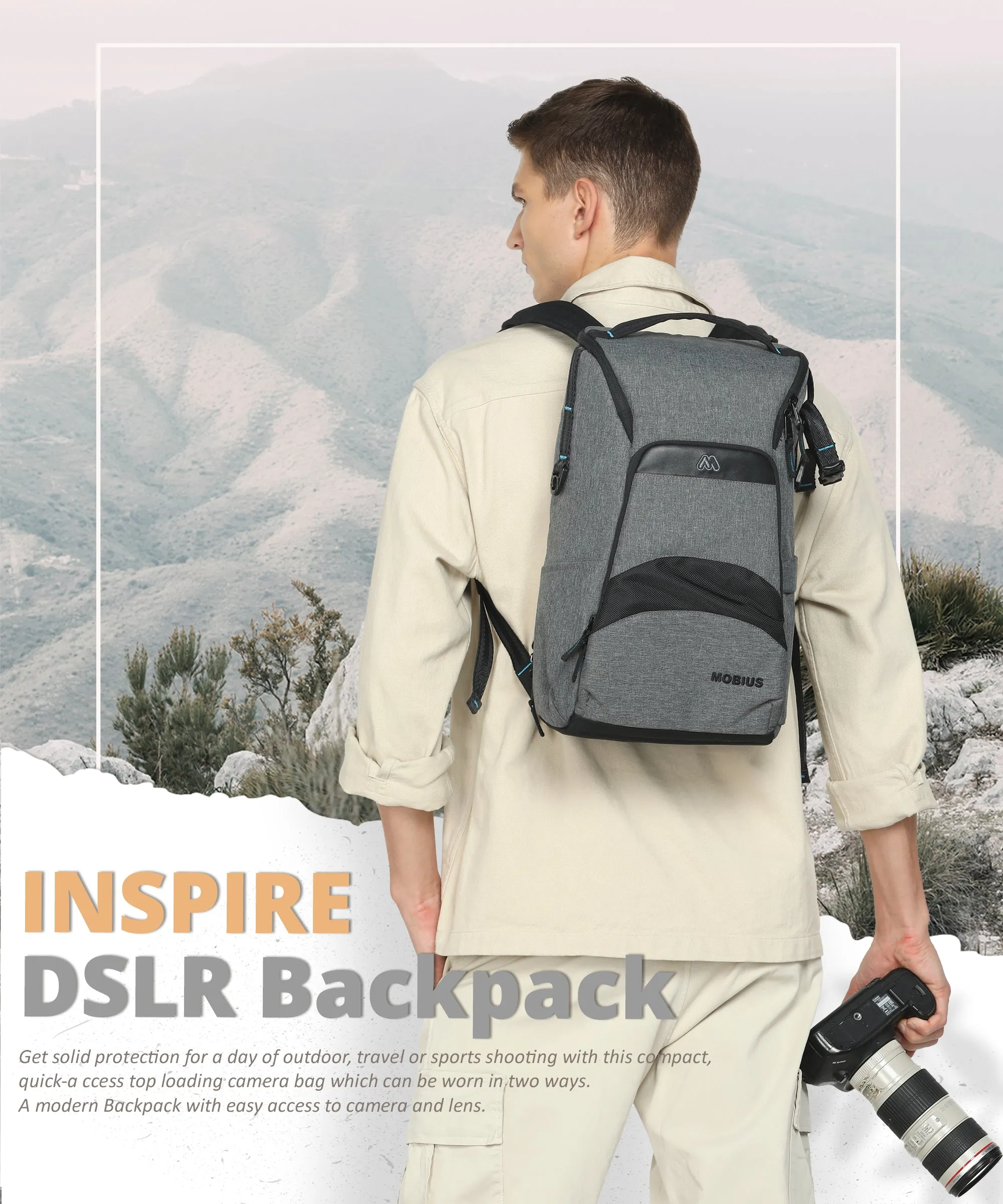 Mobius Inspire DSLR Backpack