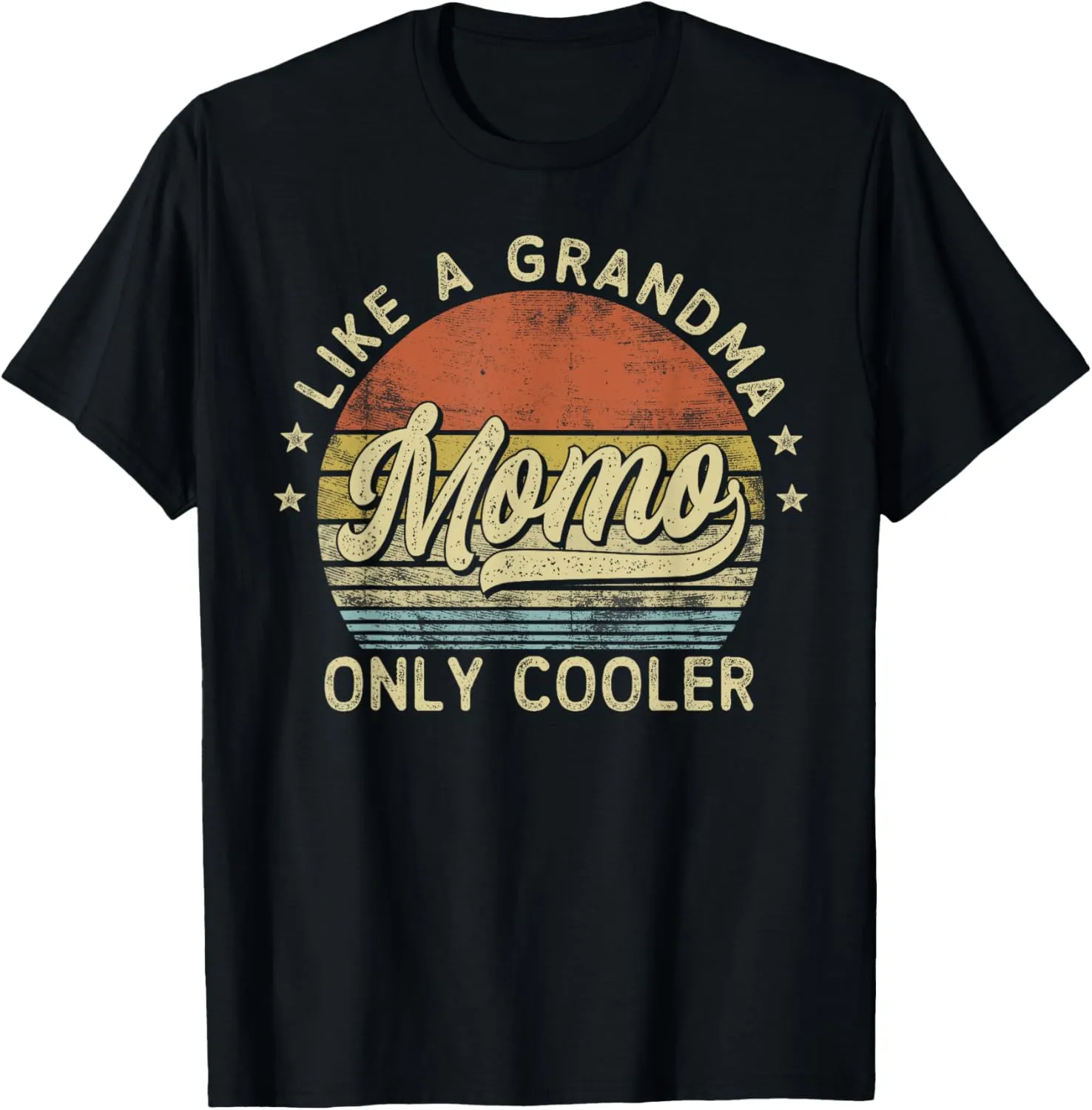 Momo Like A Grandma Only Cooler Mother's Day Momo T-Shirt