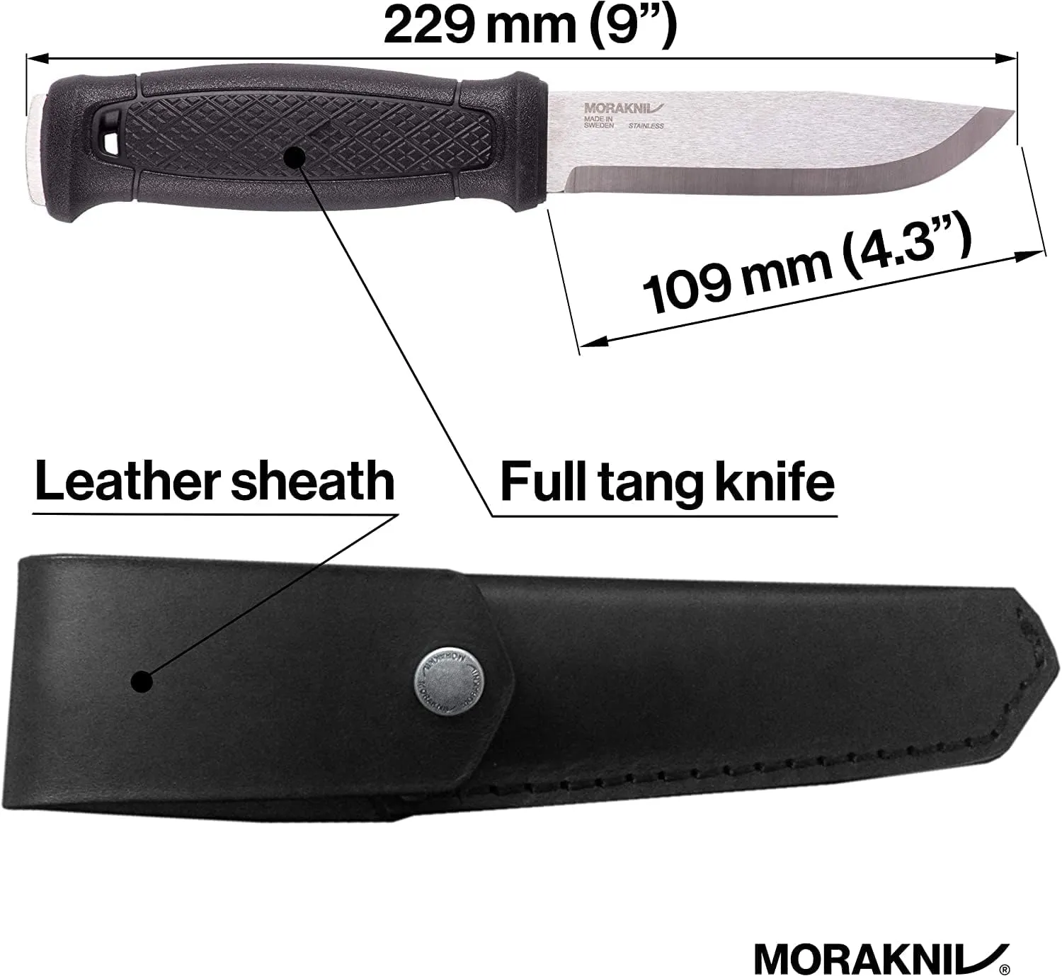 Morakniv Garberg Survival (S) Stainless Steel