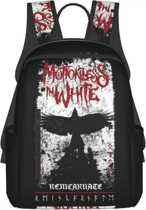 Motionless Rock In White Backpack Lightweight Backpack Travel Bag Classic Laptop Daypack for Men Women Backpack