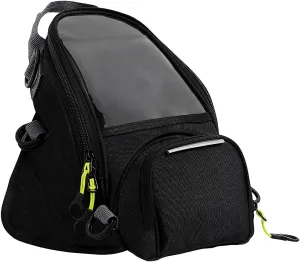 Motorcycle Tank Bag, Magnetic Petrol Tank Bag with Waterproof Touch Screen Phone Pouch, Oxford Cloth Motorcycle Gas Oil Tank Bag Fits Most Motorcycles, Motorcycle Accessories