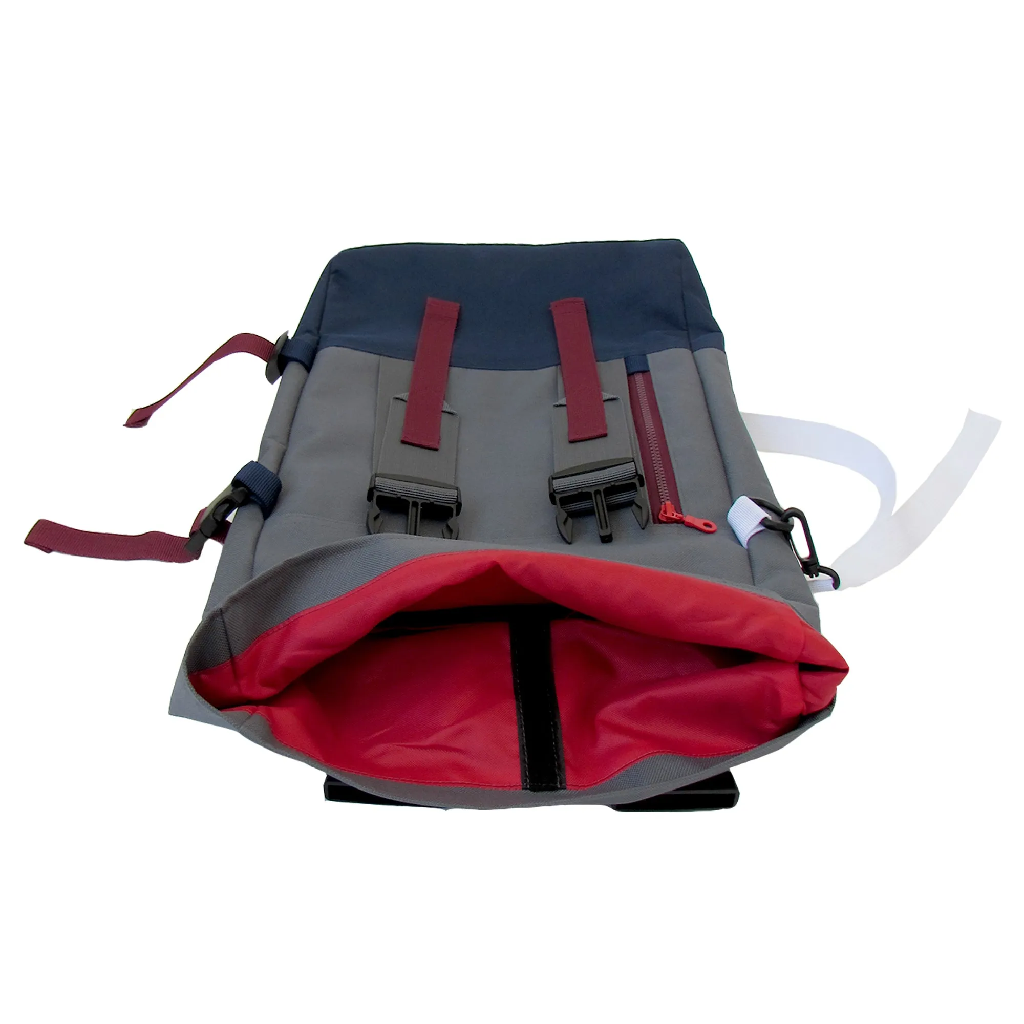 Mount Sinai Backpack Grey-Navy