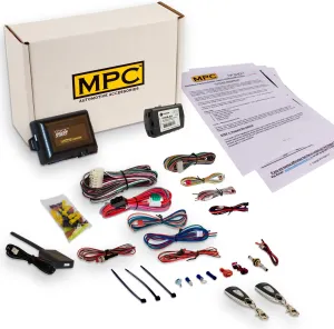 MPC Complete (2) 1-Button Remote Start Kit with Data Module Compatible with Ford E-350 2011-2014