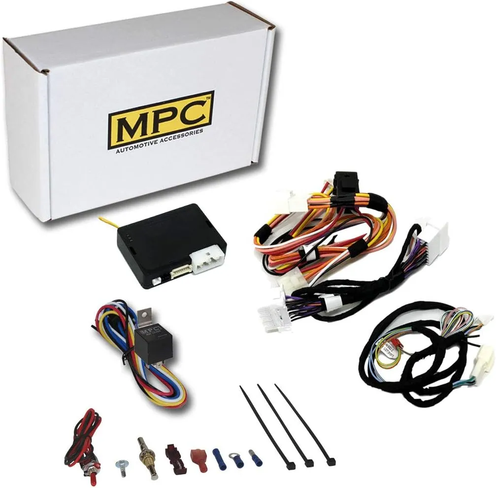 MPC Complete Factory Remote Activated Remote Start Kit Compatible with Nissan Armada 2008-2015 Key-to-Start - Plugin T-Harness - Firmware Preloaded
