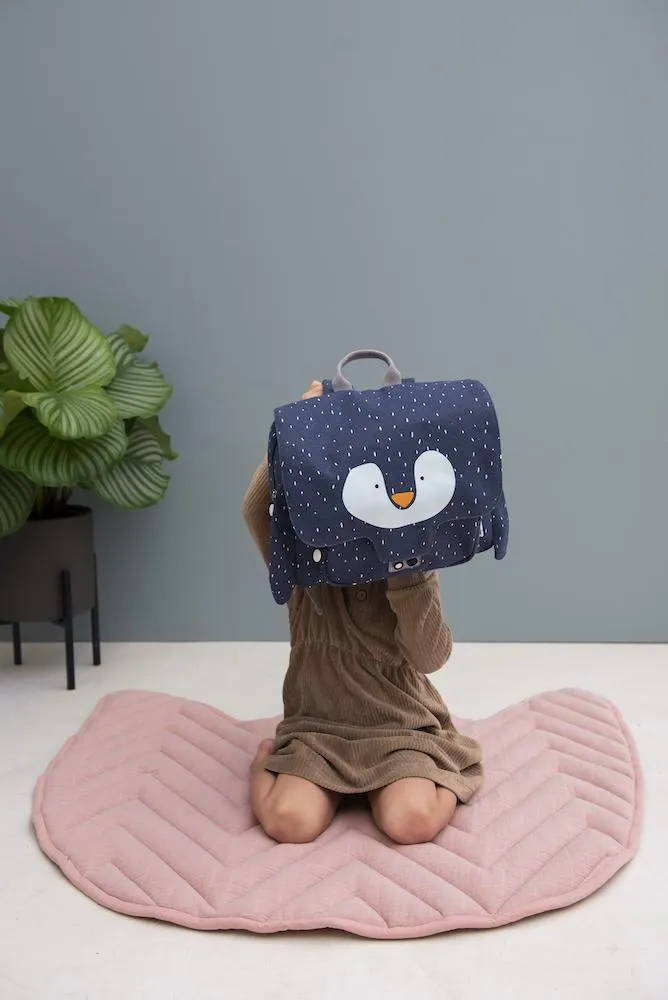 Mr. Penguin Kindergarten Backpack by Trixie - Lightweight, Waterproof, Spacious Interior
