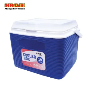 (MR.DIY) Portable Ice Cooler Outdoor Camping Storage Box With Handle (39 x 34 x 32cm) (19L)